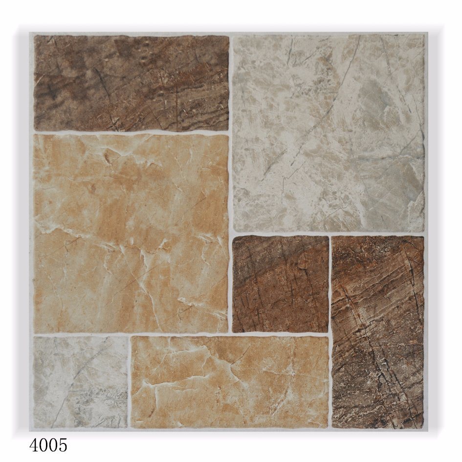 Matt Rustic Ceramic Floor Tile for Garden with ISO (4005)