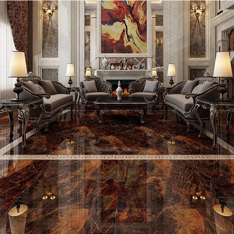 Building Material Full Glazed Polished Porcelain Tile Ceramic Floor Tile (800*800mm)