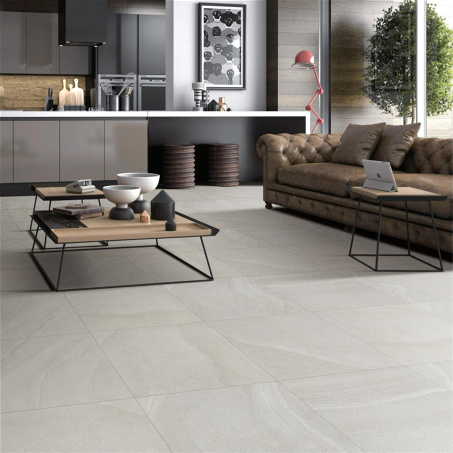 Building Material Ceramic Lappato Porcelain Tile (DOL603G/GB)