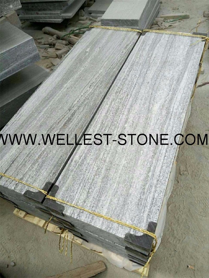 Natural Grey Granite Tile Floor Paving Tile Garden Paver Wall Decorative Tile