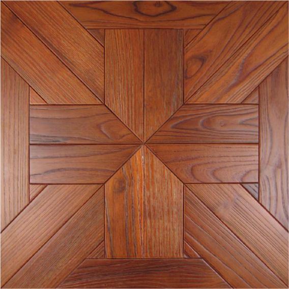 Luxurious High-End Chinese Teak Parquet Engineed Wood Floor