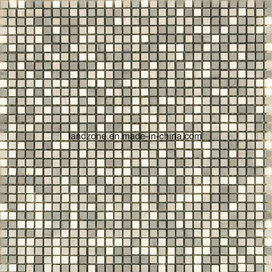 Small Chips Natural Marble Stone Mosaic Tile for Interior Design