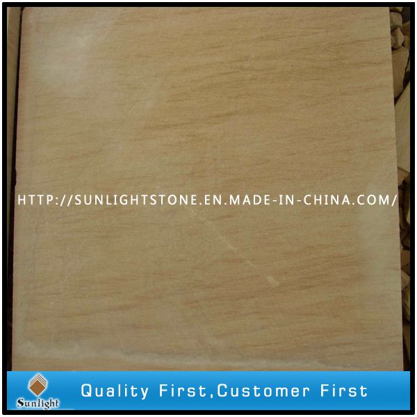 Natural Golden Sandstone for Outdoor Paving Tiles