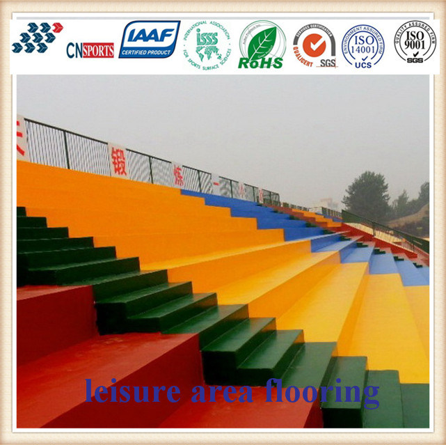 Rapid Freezing Type Leasure Area Flooring with 20min Drying Time