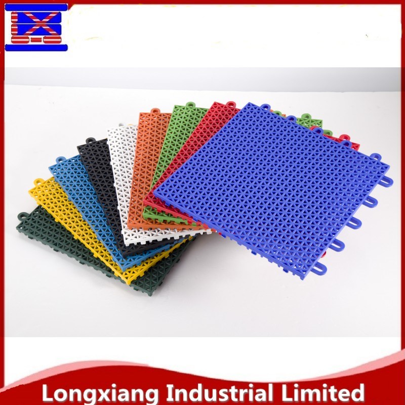 Wholesale 100% New PP Plastic Waterproof Interlocking Mat Tiles Garage Floor