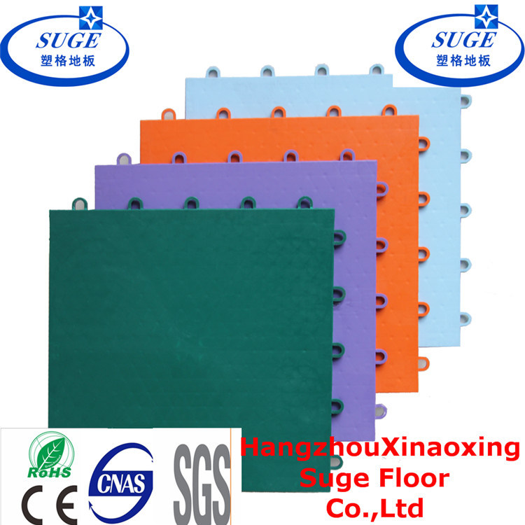 Waterproof Suge Suspended Interlocking Sports Flooring