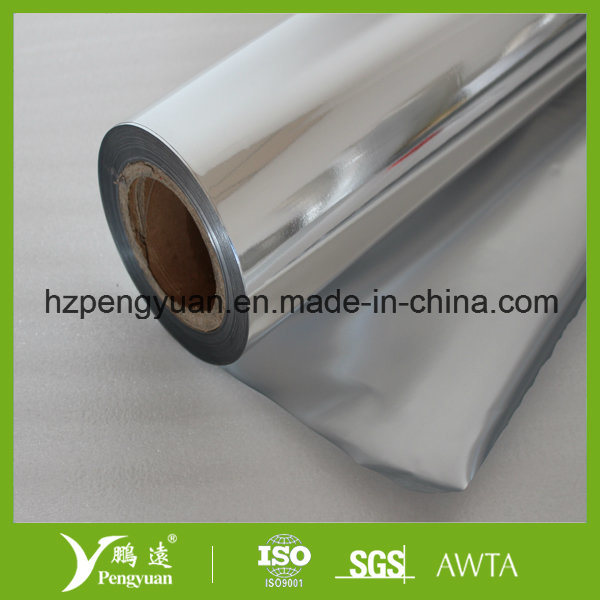 Aluminum Foil Insulation Alu Foil Coated PE / Pet Alu PE Film