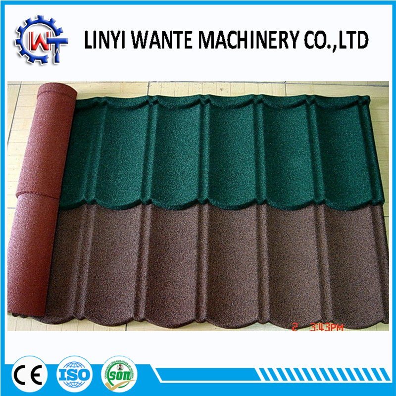 Building/Roofing Material Stone Coated Metal Bond Roofing/Roof Tile