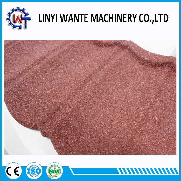 Colorful Weather Resistance Stone Coated Metal Roof Tile