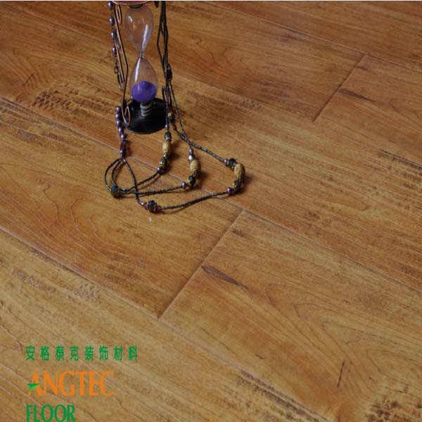 Wire Brushed European Oak Engineered Wood Flooring Floor and Decor