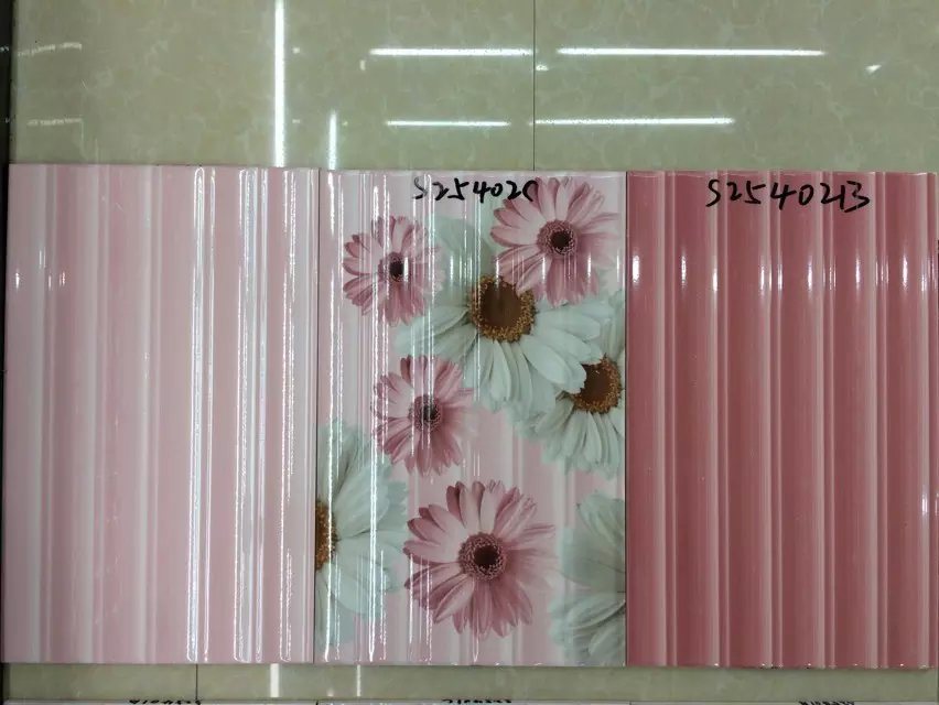 Nice Color Glossy Inkjet Ceramic Wall Tile for Bathroom and Kitchen