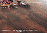 Horizental Texture Woodgrain Embossed HDF Laminated Flooring AC3 E1