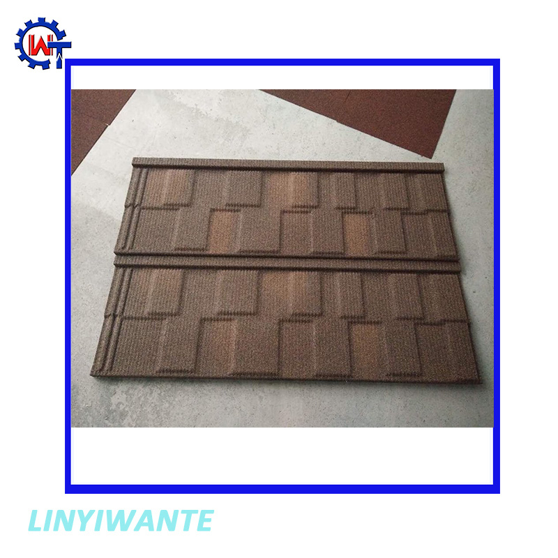 New Design Corrugated Roofing Sheet Stone Coated Shingle Roof Tile