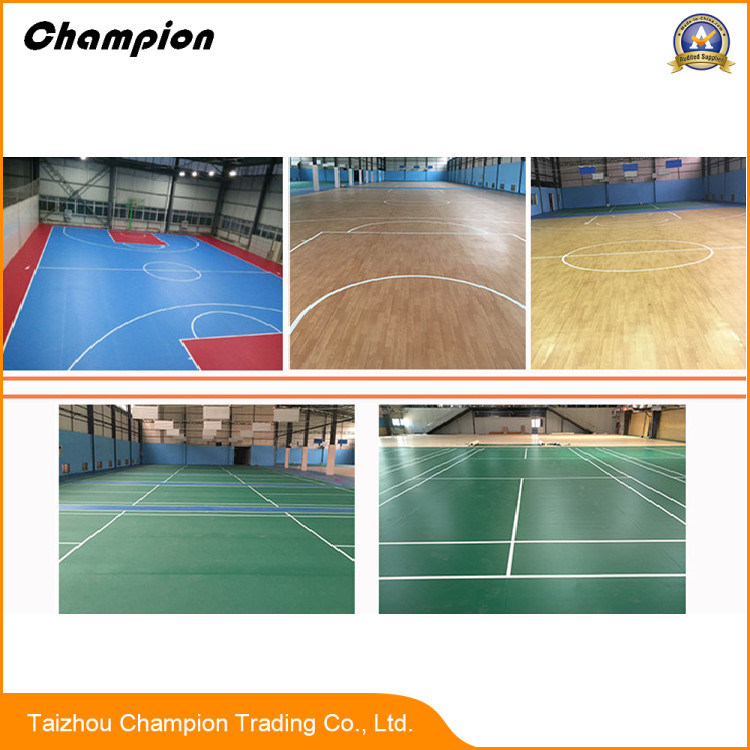 2018 Hot Sale Top Quality PVC/Vinyl Basketball Sports Flooring, Vinyl Basketball Court PVC Flooring