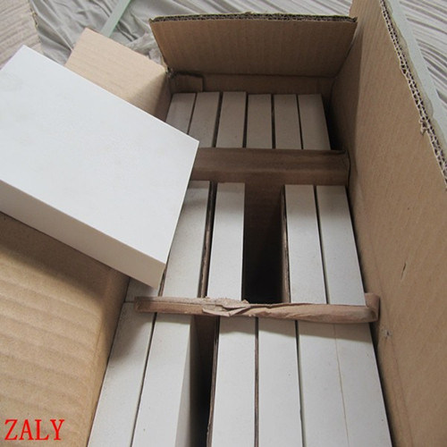 High Alumina 92% 95% Alumina Ceramic Lining Brick for Compound Pipeline