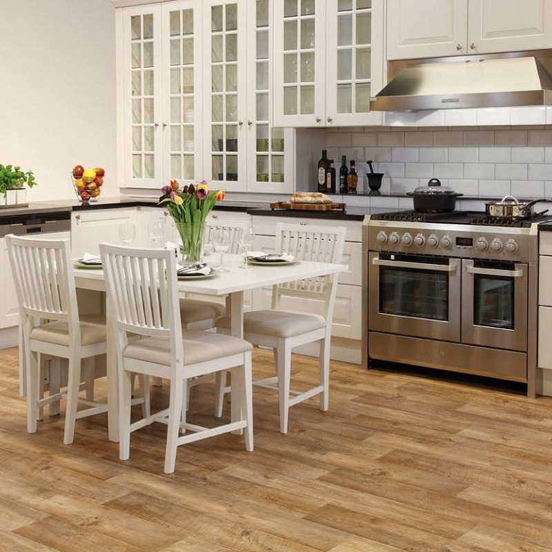 5.5mm Kitchen Plastic Vinyl Flooring