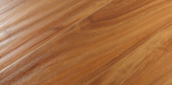 Light Oak Hand Scratched Laminated Flooring 12mm 8mm