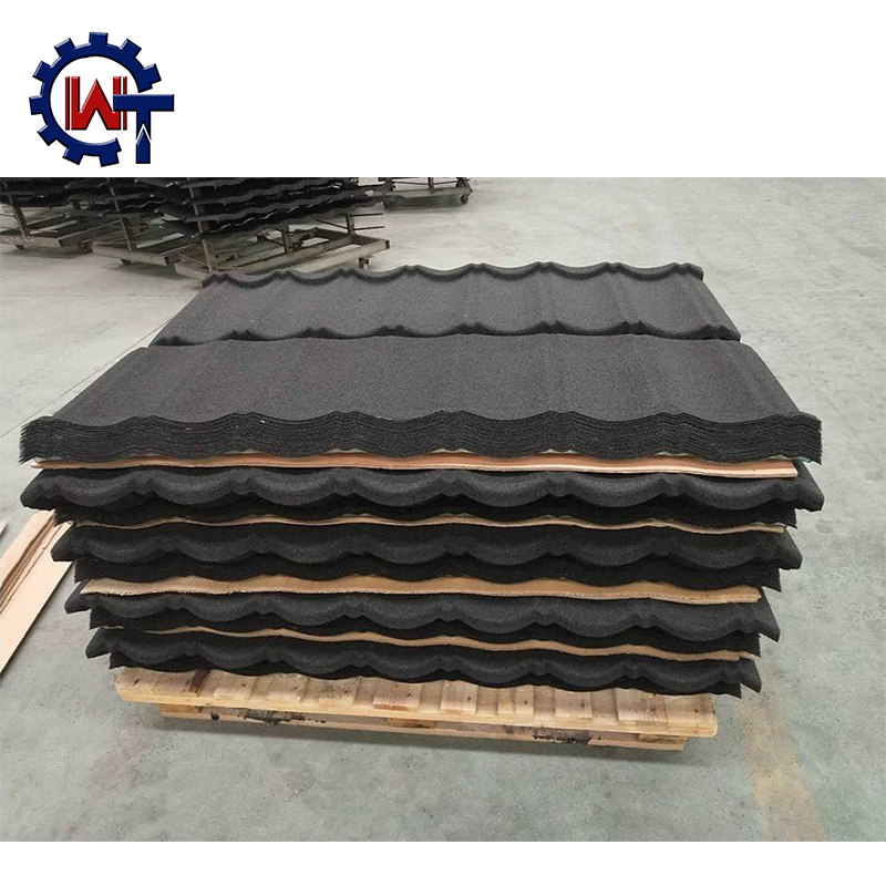 Waterproof Colorful Stone Coated Metal Roof Tile