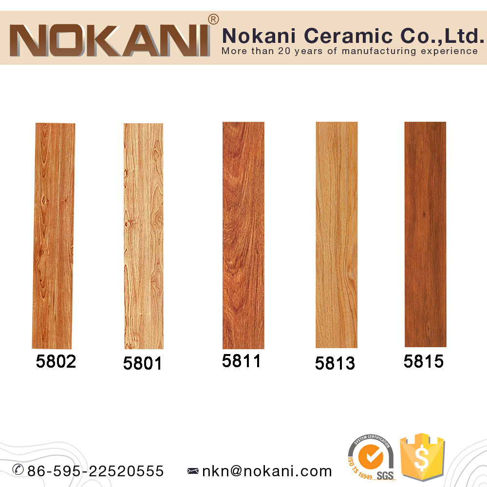 Wood Imitations Floor Tiles for Livingroom Ceramic Tiles Decoative