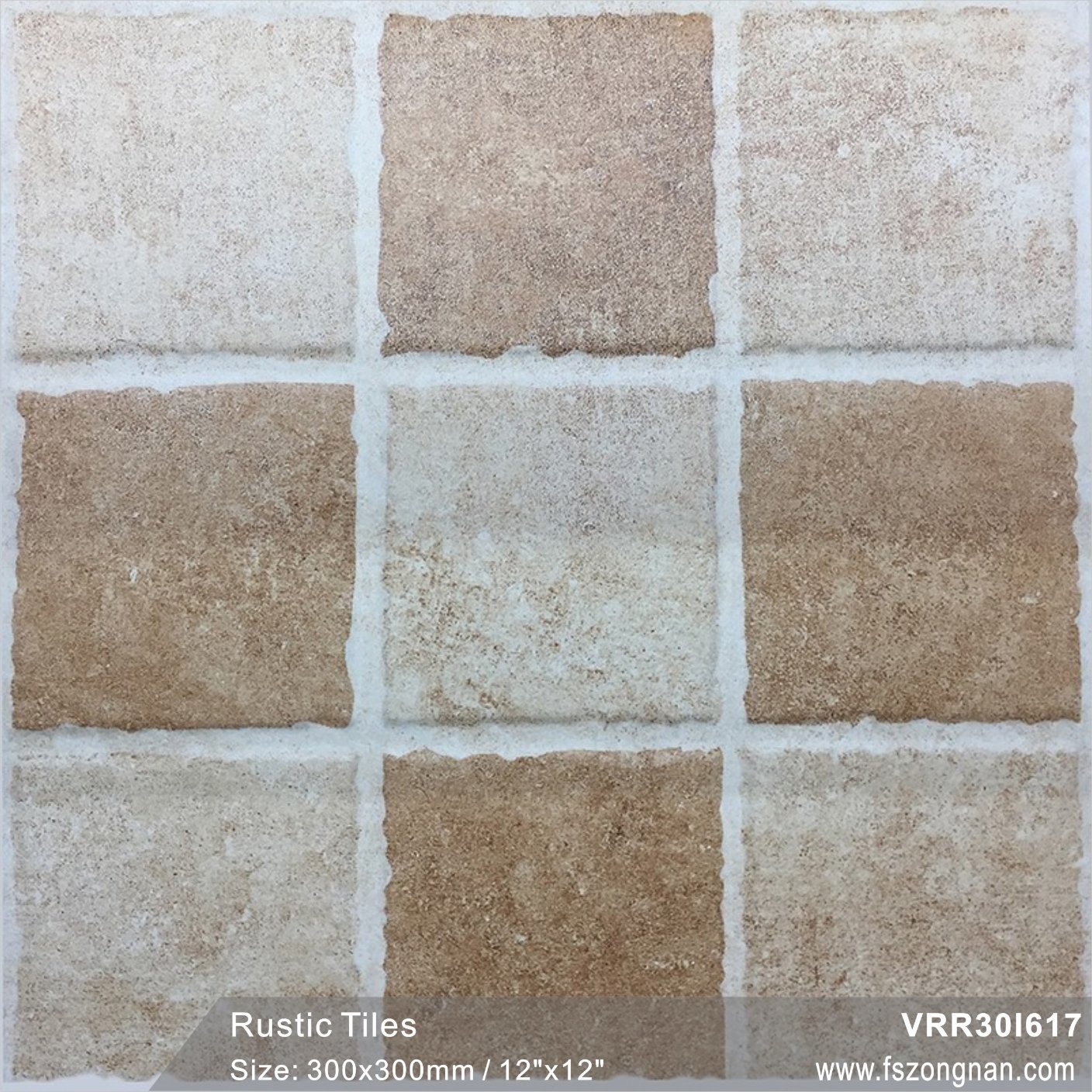 Building Material Home Decoration Rustic Porcelain Matt Tiles (VRR30I617, 300X300mm)