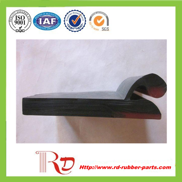 Conveyor Double Seal Rubber Skirt Board and Skirting Clamp