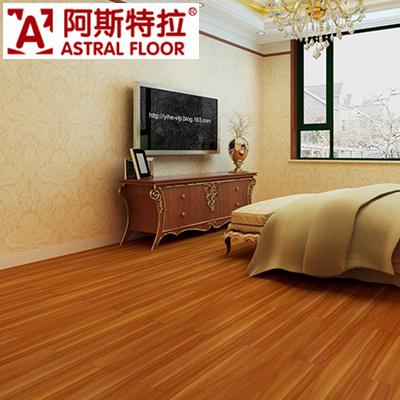 Bright Color V-Groove 8mm Parquet Laminate Flooring