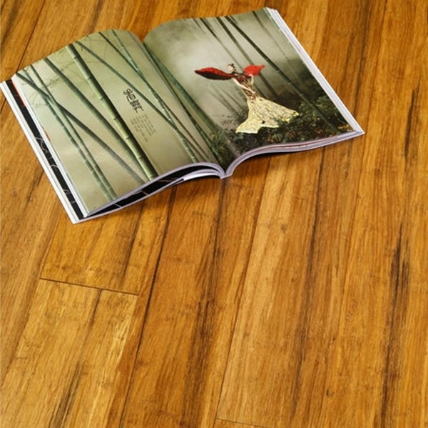 Strand Woven Bamboo Flooring Carbonized Painting UV Lacquer