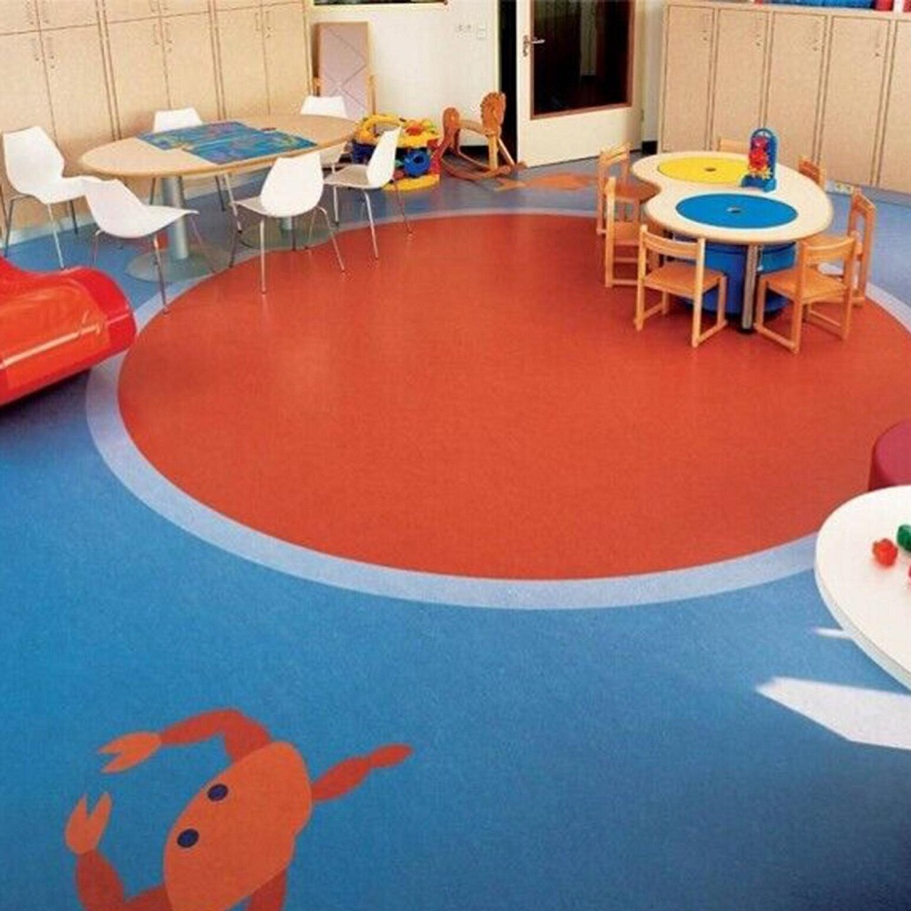 PVC Homogeneous Heart Flooring