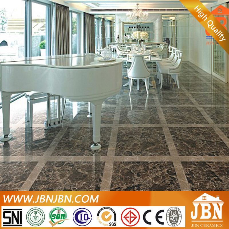 Super Grossy Polished Porcelain Marble Glazed Tile (JM6613)