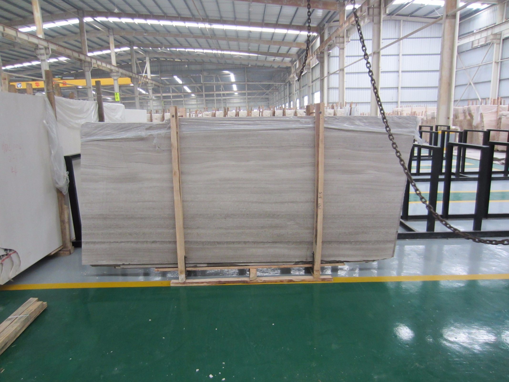 Wooden White Marble Slab for Wall/Floor