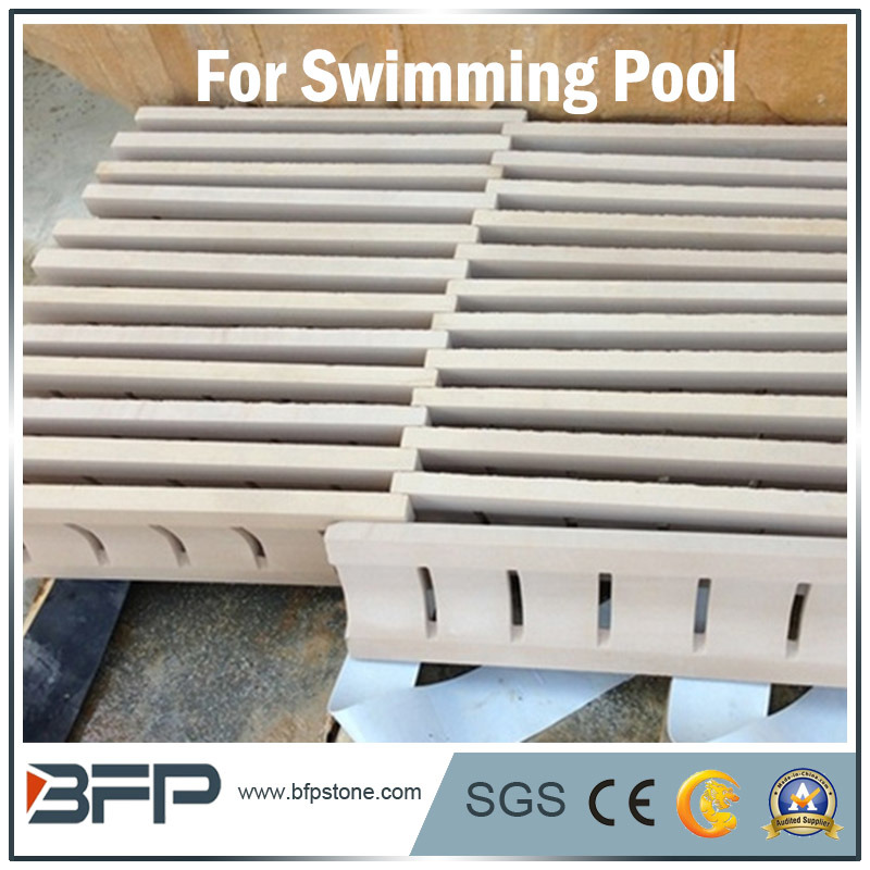 Natural Stone Granite/Slate/Sandstone for Swimming Pool Coping