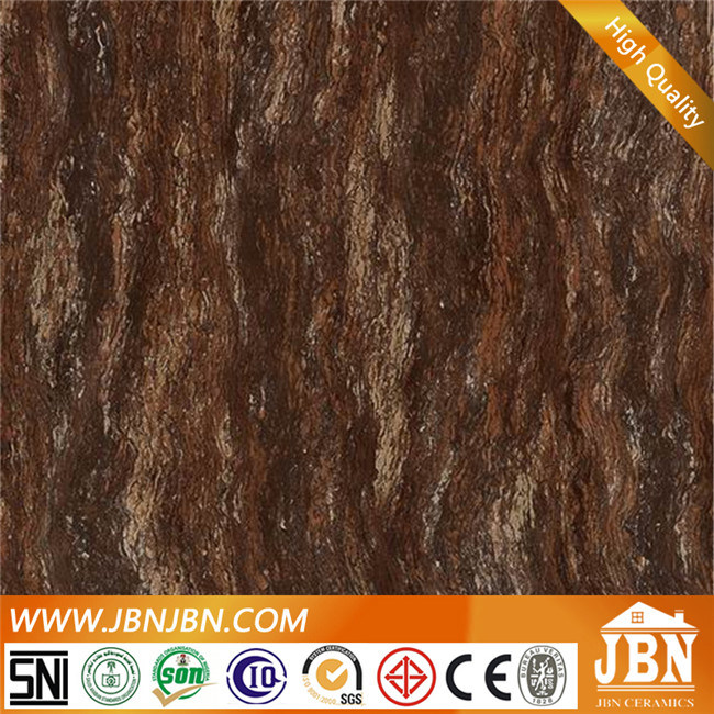 Coffee Brown Color Floor Ceramics Polished Porcelain Tile (J8M09)