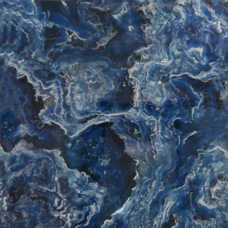 Dark Blue Full Polished Glazed Porcelain Tile