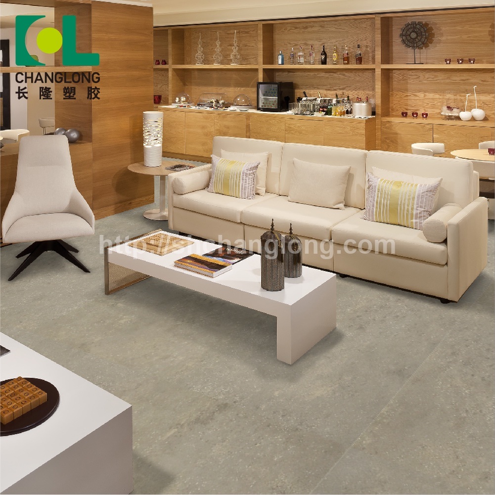 Indoor and Commercial Wood Grain PVC Floor/ Changlong Cls-02