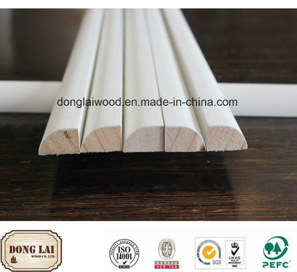 Supplier Timber Quarter Round Kitchen Cabinet Skirting Board