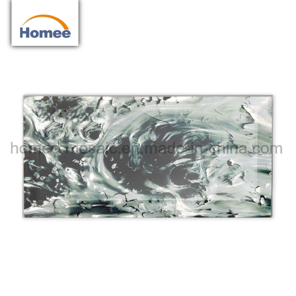 Home Deco Bathroom Sliver Glass Mosaic Mirror Tiles