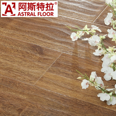 2014 Changzhou Manufacturers Wave Embossed Laminate Flooring (AB9998)