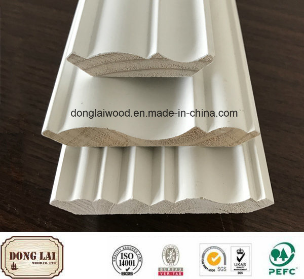 Radiata Pine Crown Moulding for Villa