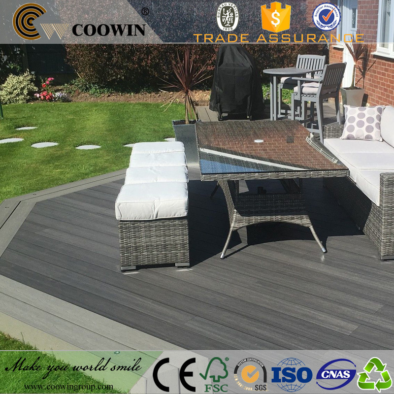 Wood Plastic Composite Garden Decking WPC Flooring