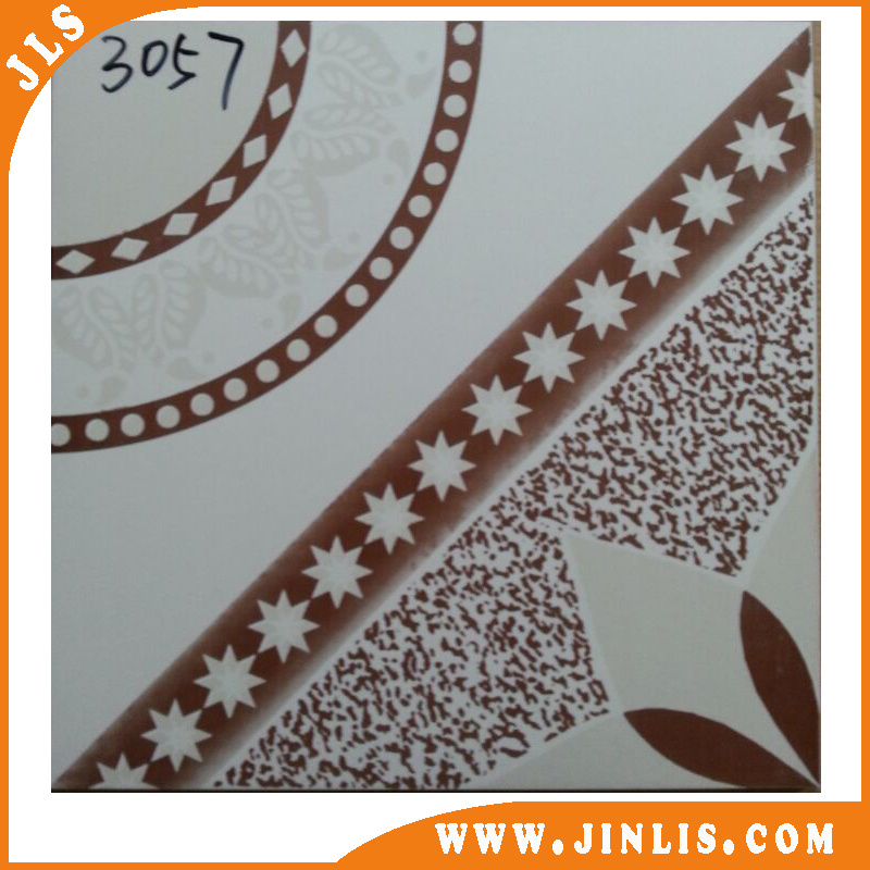 40X40 Flower Pattern Rustic Matt Ceramic Floor Tiles for Kitchen