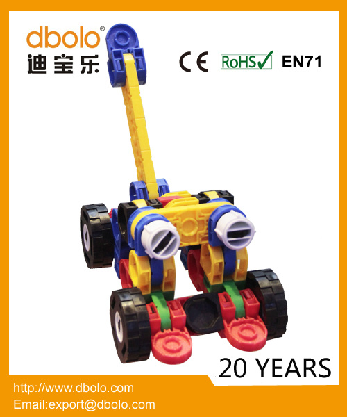 Educational Toy DIY Robot Deformed 3D Building Blocks Building Blocks for Kids