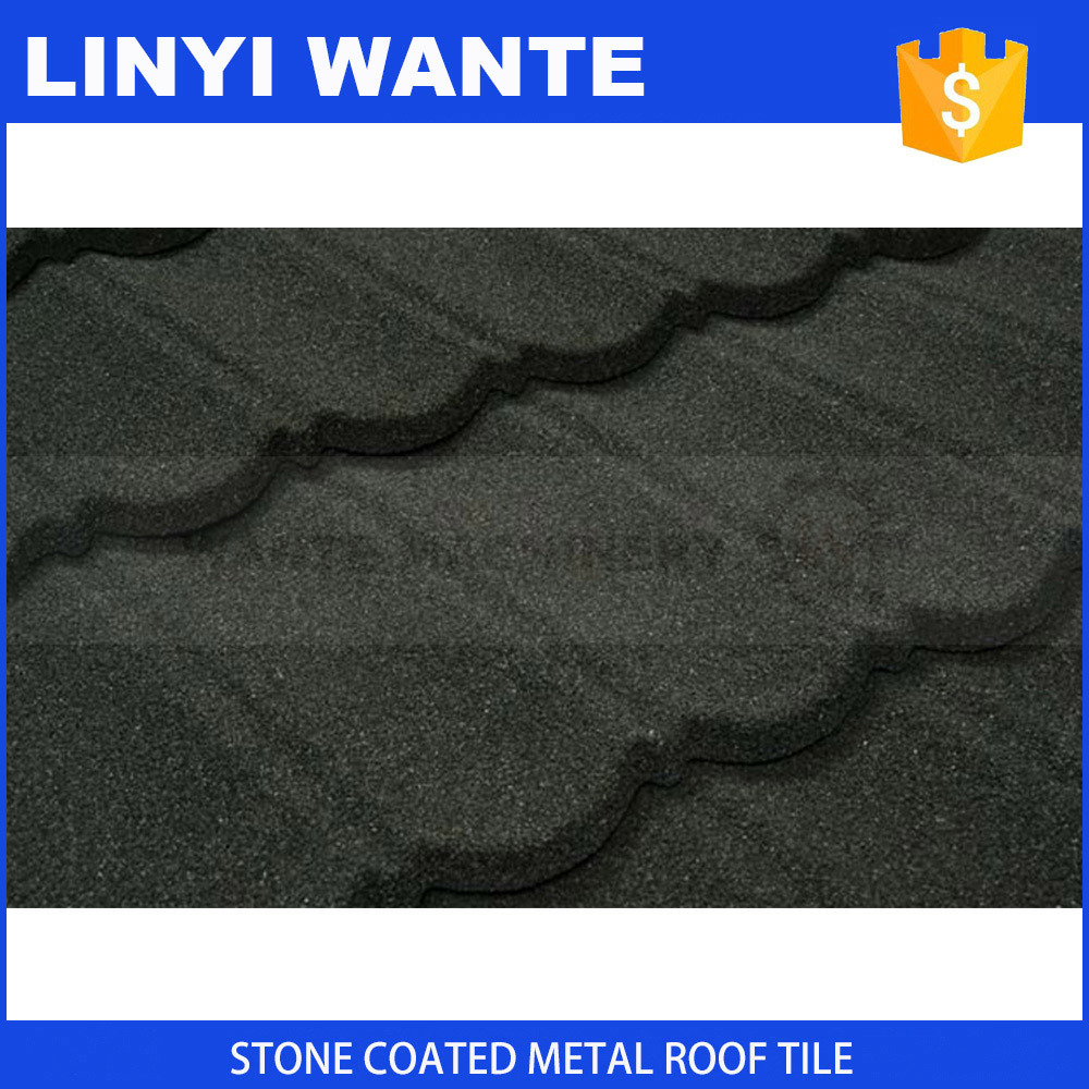 2016 Hot Products Natural Stone Coated Metal Roof Tile