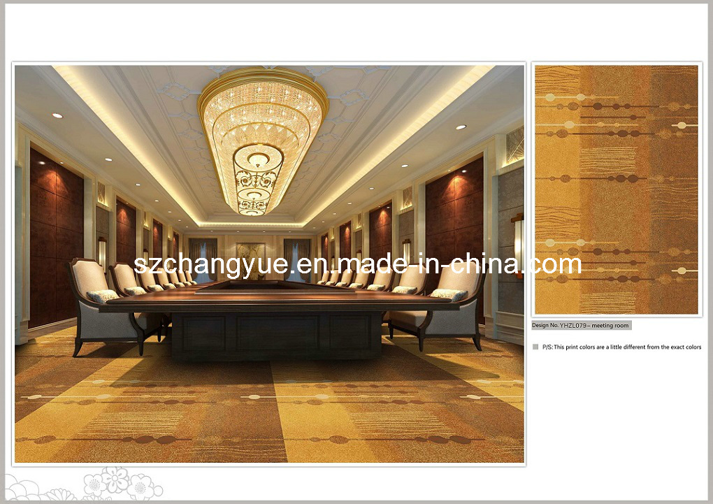 Machine Made Printed Wall to Wall Nylon Hotel Carpet