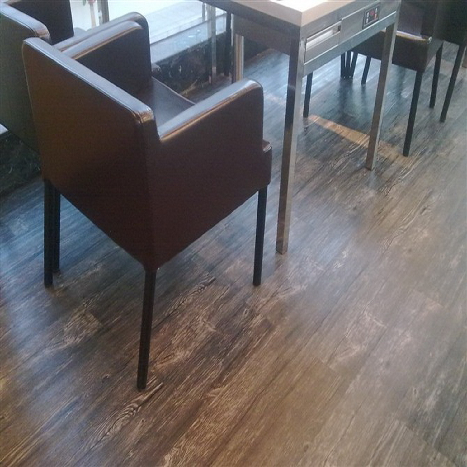 100% Virgin Material Wood Look Vinyl Plank Flooring