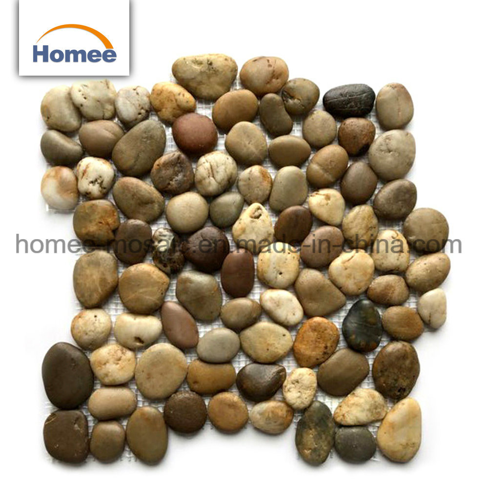 Garden Floor Ploor Stone Tile Cutting Marble Pebble Mosaic Tiles