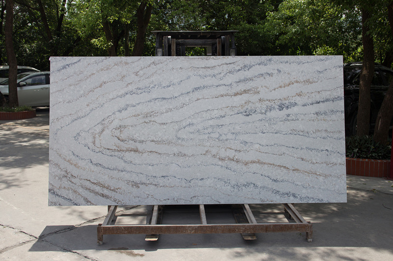 Wooden Gray Quartz Xka9186 W-Slabs