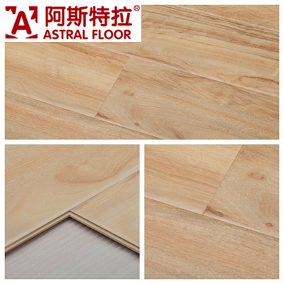 12mm High Gloss Laminate Flooring Ak6802 (Great U-Groove)