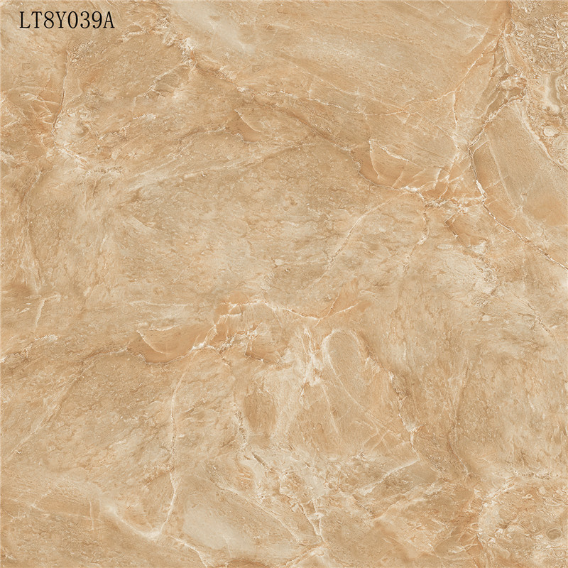 Modern Marble Copy Design Glazed Ceramic Floor Tile (LT8Y039A)