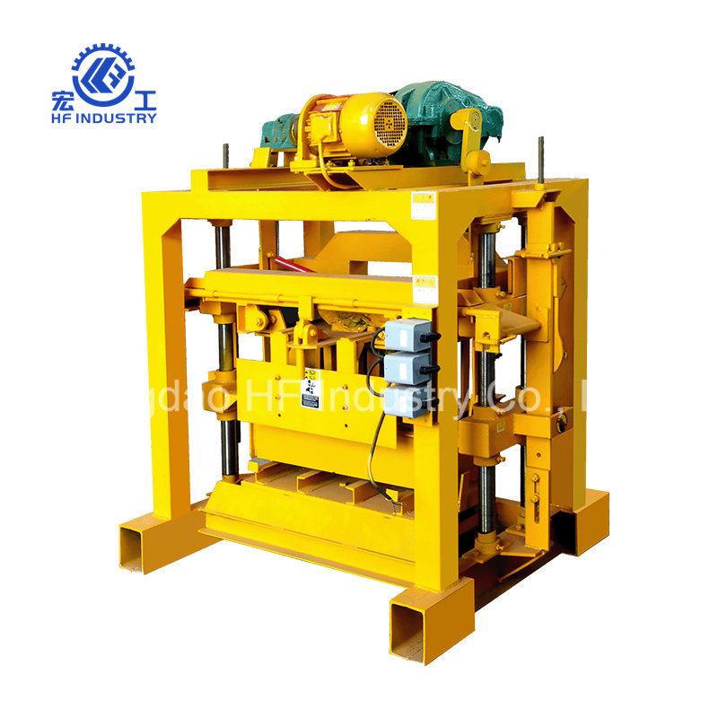 Cement Concrete Hollow Block Brick Making Machine Price