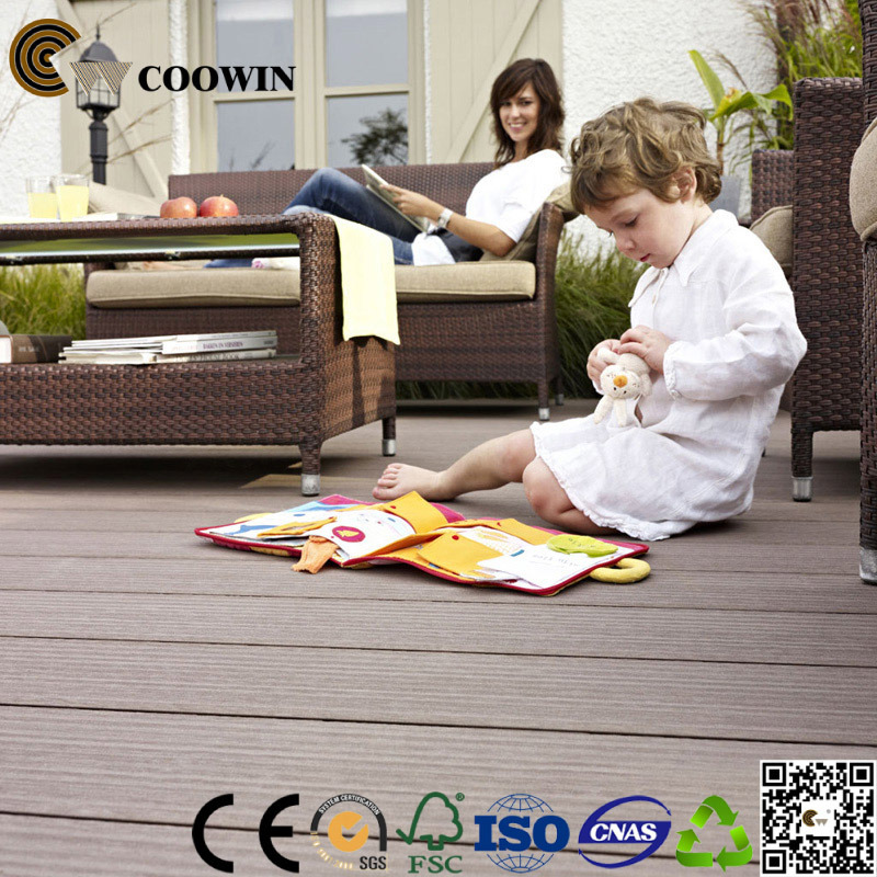 High Quality House Garden Balcony WPC Decking Floor (TW-02B)